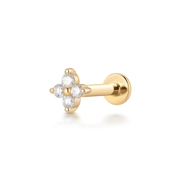 CAPELLA | Mini Pointed Star Threaded Flatback