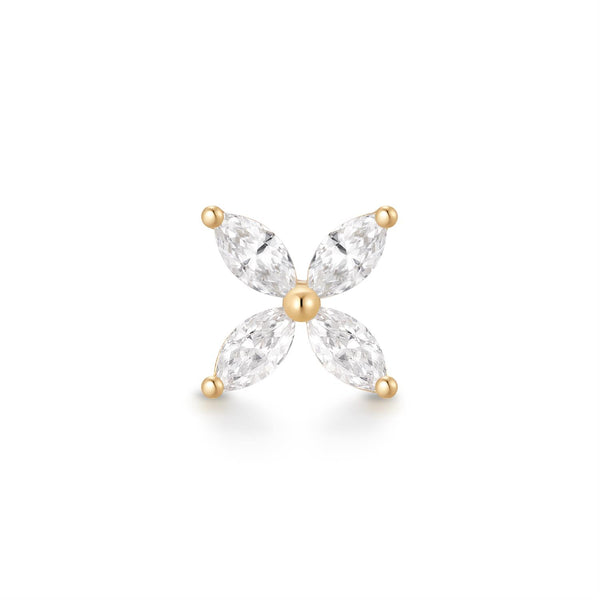 CALLISTA | Marquise Pointed Star Threaded Flatback