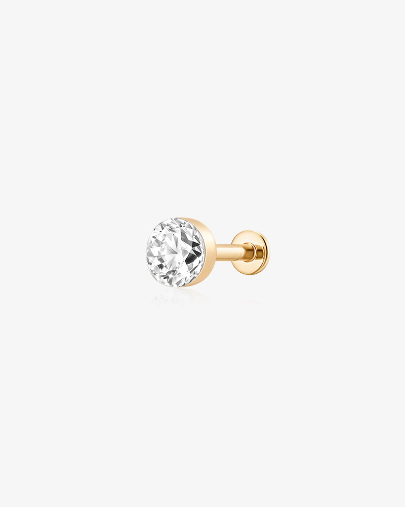 SEREN | Solitaire Lab Grown Diamond Flatback Stud