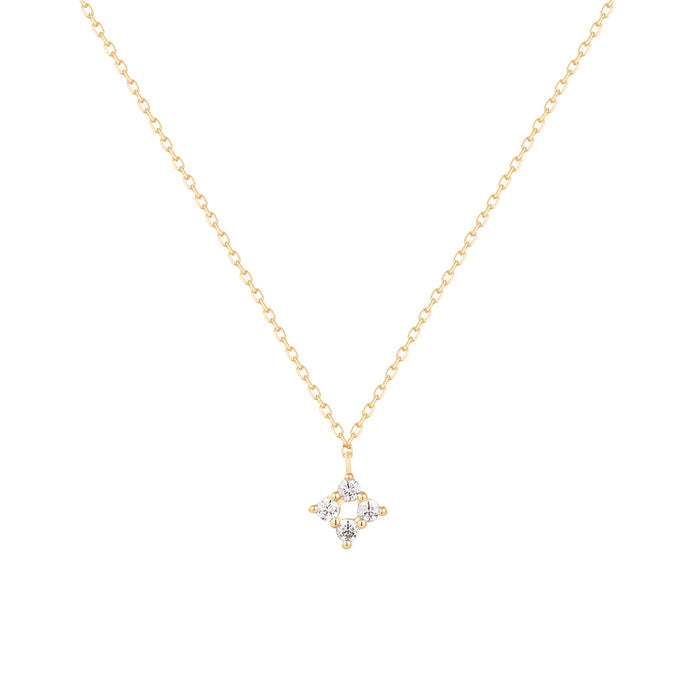 LEANNE | Natural Diamond Drop Necklace