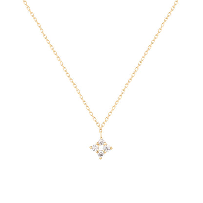 LEANNE | Natural Diamond Drop Necklace