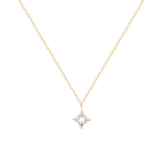 LEANNE | Natural Diamond Drop Necklace