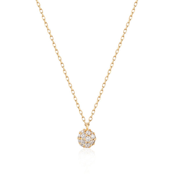 HEATHER | Lab Grown Diamond Bead Necklace