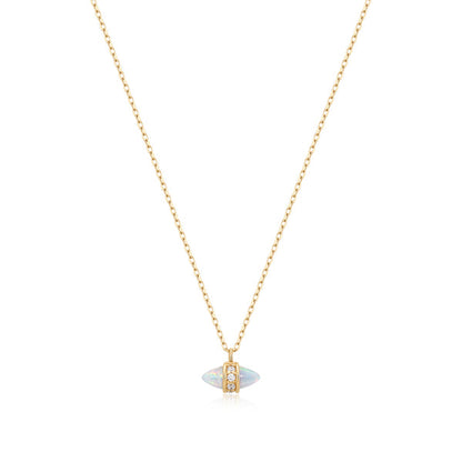 TAMMY | Double Opal Necklace