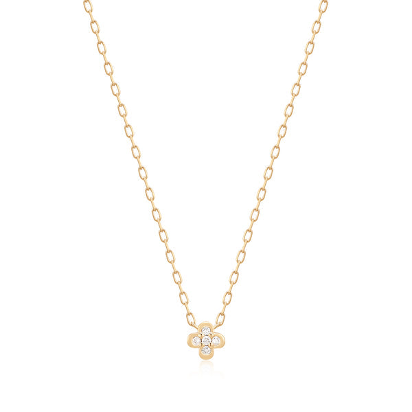 CARYS | Lab Grown Diamond Clover Necklace