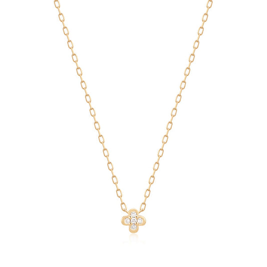 CARYS | Lab Grown Diamond Clover Necklace
