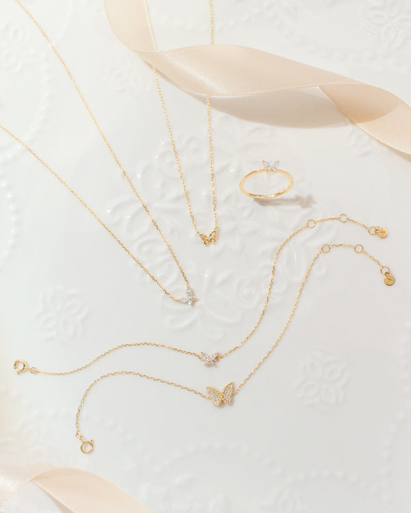 ISABEAU | Marquise Lab Grown Diamond Butterfly Necklace