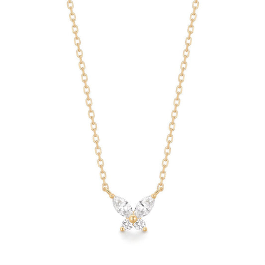 ISABEAU | Marquise Lab Grown Diamond Butterfly Necklace