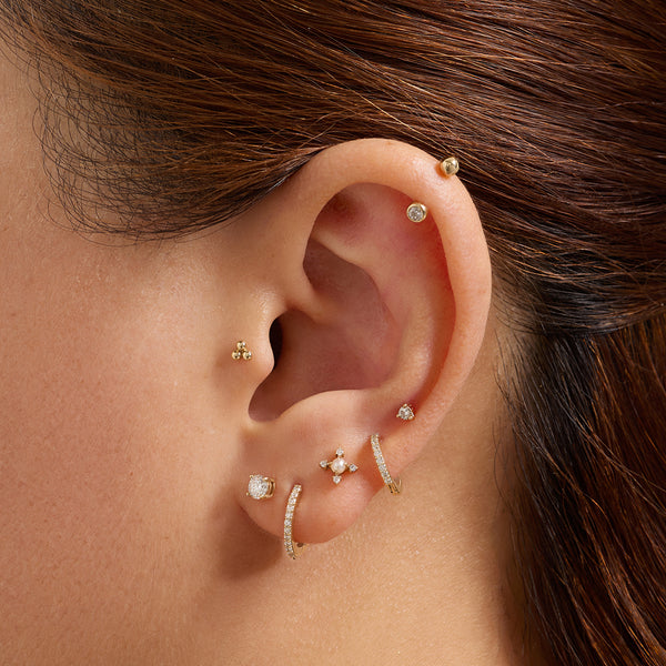ISABELLA | Lab Grown Diamond Barbell Ring