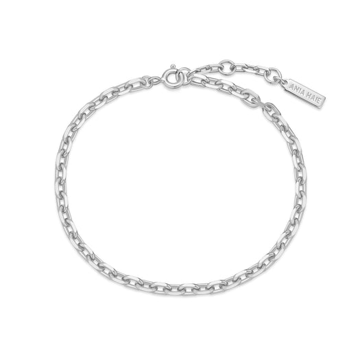 Silver Medium Chain Bracelet