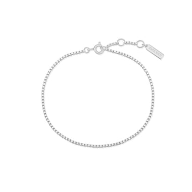 Silver Box Chain Bracelet