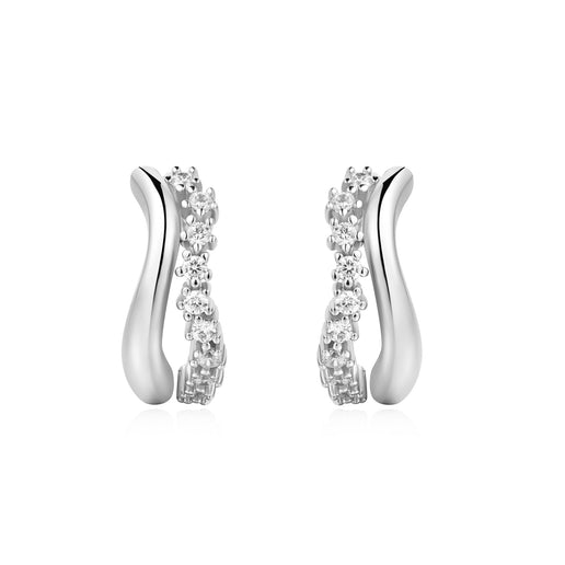 Silver Sparkle Double Huggies