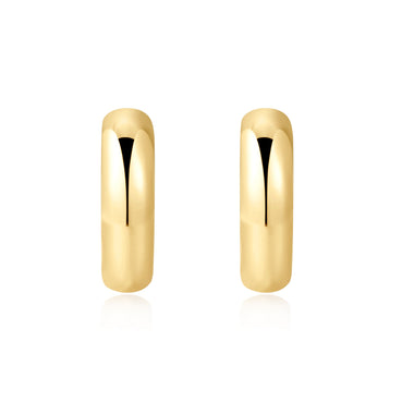 Gold Dome Band Huggies