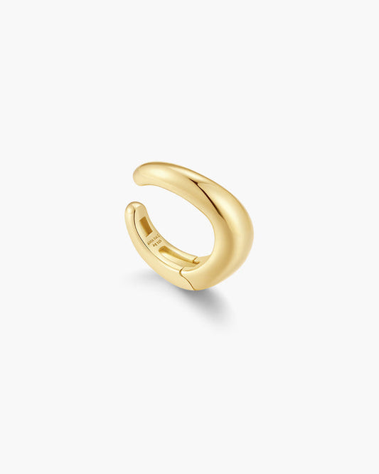 Gold Wave Ear Cuff