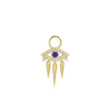 Gold Evil Eye Earring Charm