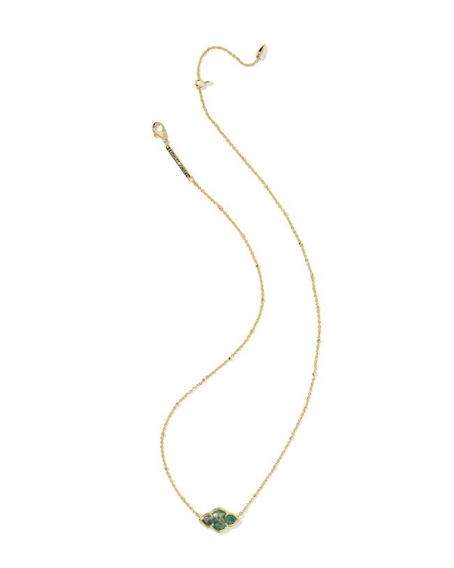 Abbie Gold Pendant Necklace