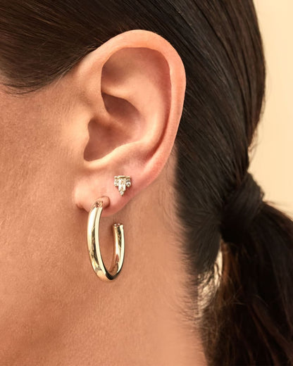 Colette Hoop Earrings in Gold