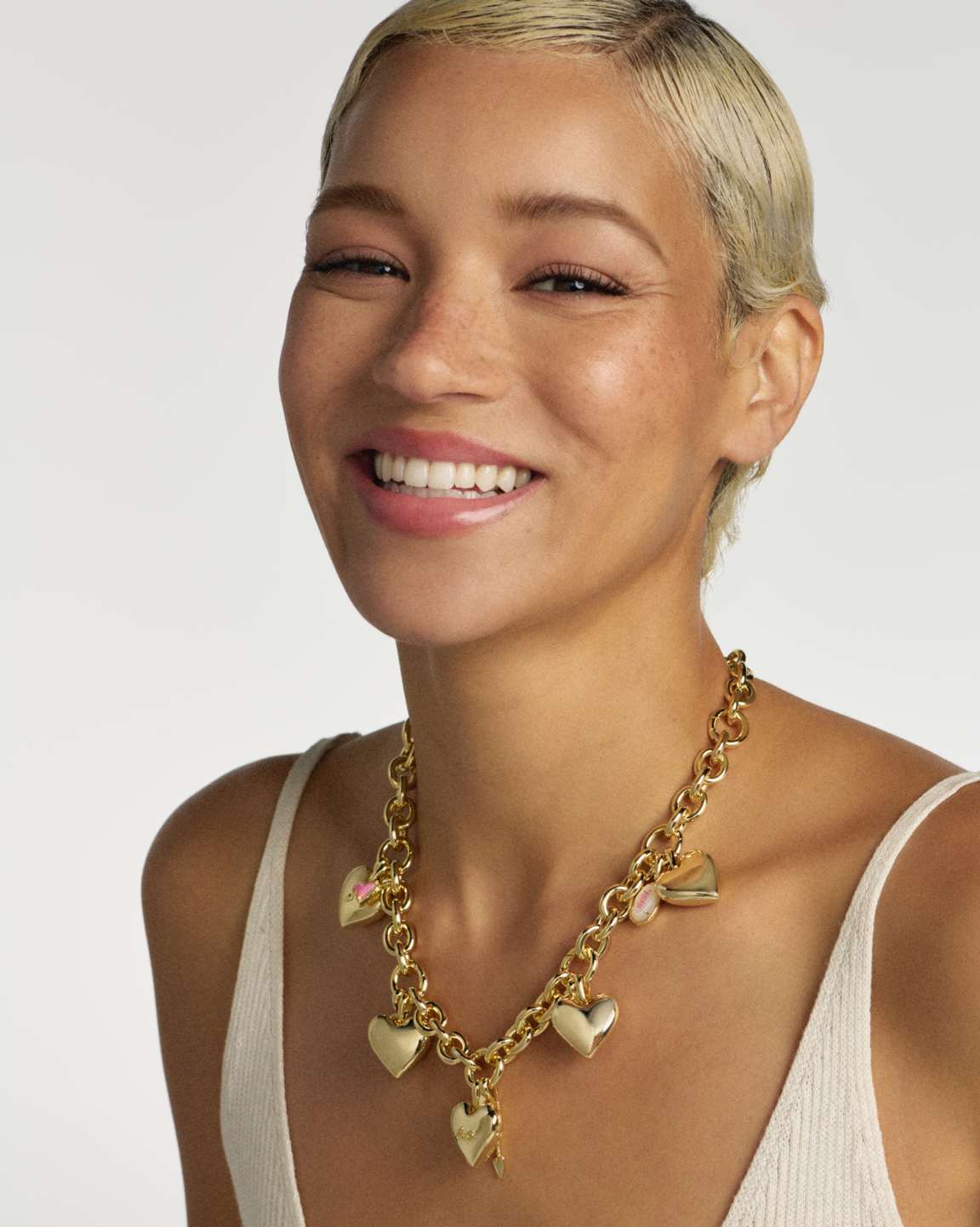 Jayna Gold Statement Necklace
