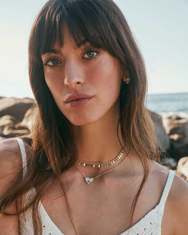 Kayla Mixed Metal Strand Necklace