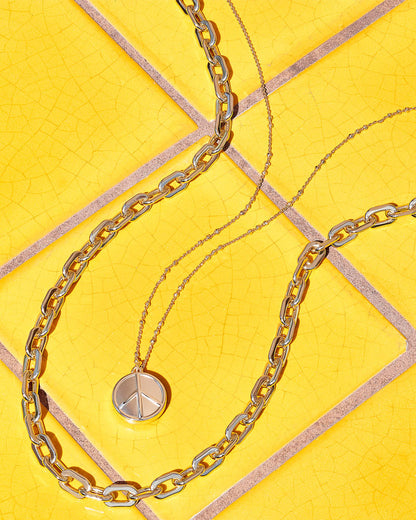 Korinne Chain Necklace in Gold