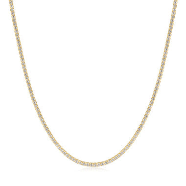 Gold Pavé Necklace