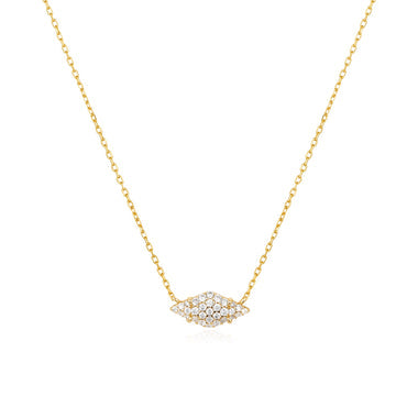 Gold Pavé Sparkle Necklace