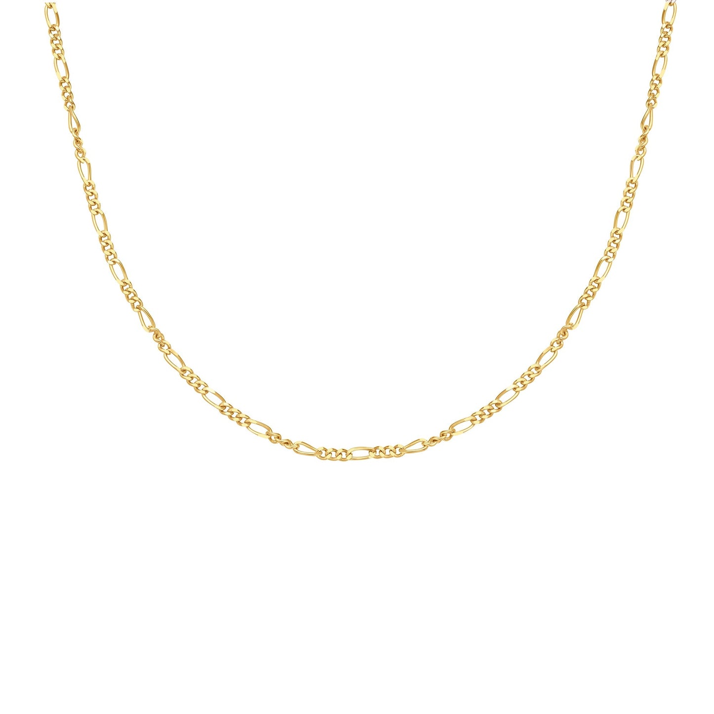 Gold Filia Curb Chain Necklace