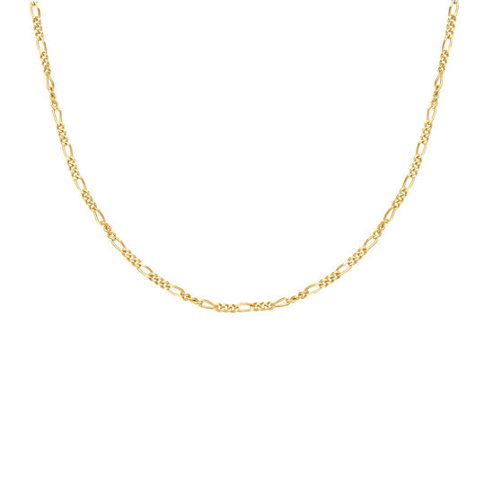 Gold Filia Curb Chain Necklace