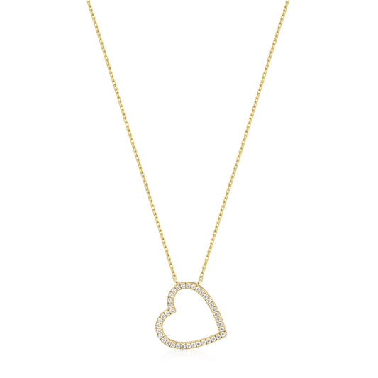 Gold Heart Necklace