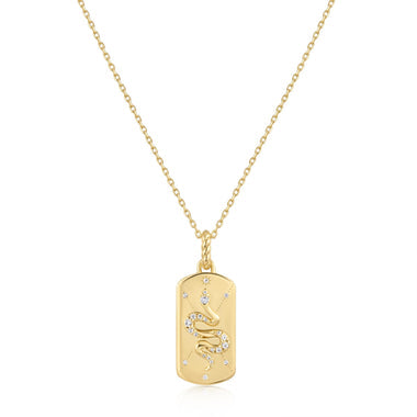 Gold Serpent Necklace