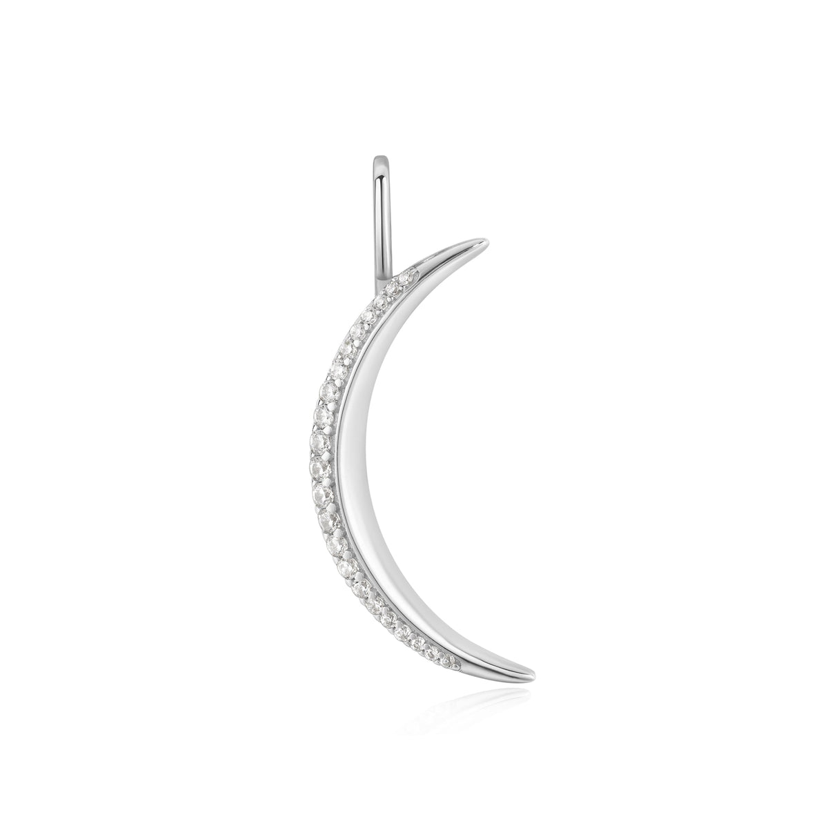 Silver Moon Pav¨¦ Charm
