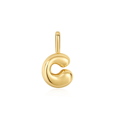 Gold Letter Charm