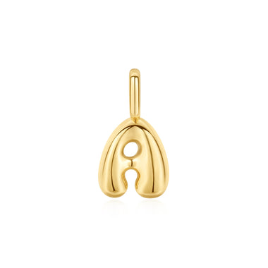 Gold Letter Charm