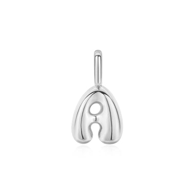 Silver Letter Charm