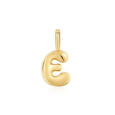 Gold Letter Charm