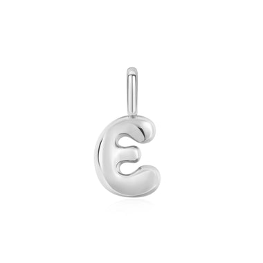Silver Letter Charm