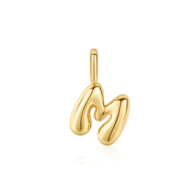 Gold Letter Charm
