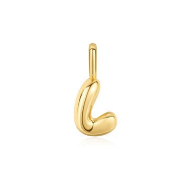 Gold Letter Charm