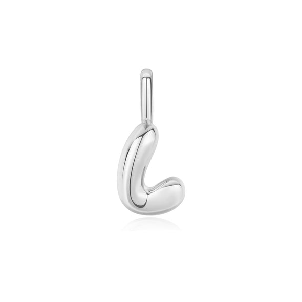 Silver Letter Charm