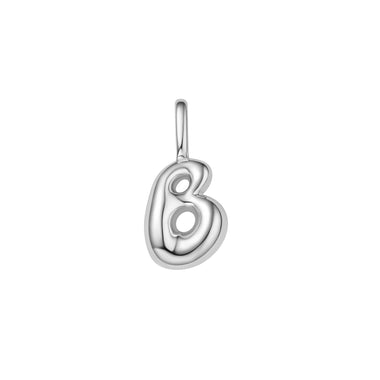 Silver Letter Charm