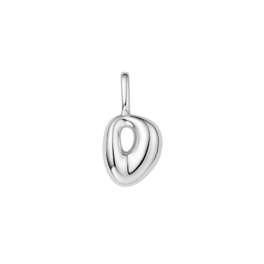 Silver D Letter Charm