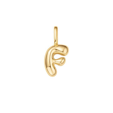 Gold Letter Charm