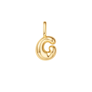 Gold Letter Charm