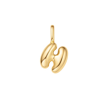 Gold Letter Charm