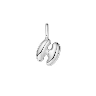 Silver Letter Charm