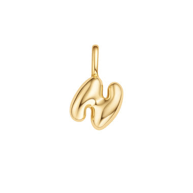 Gold Letter Charm