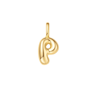 Gold Letter Charm