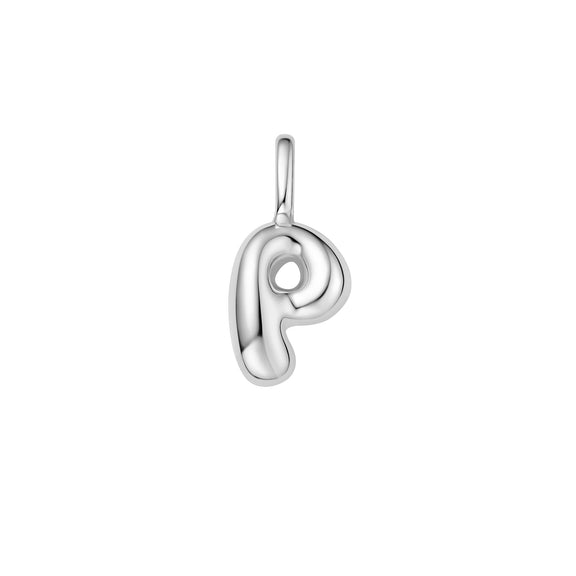 Silver Letter Charm