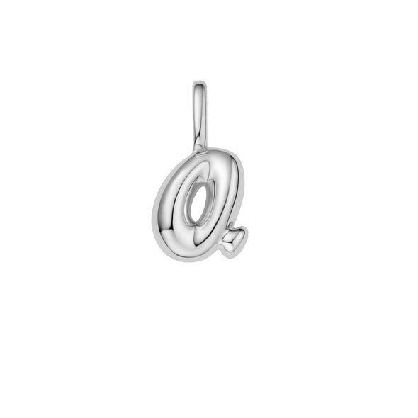 Silver Letter Charm