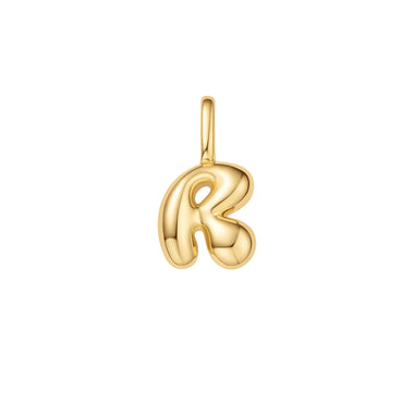Gold Letter Charm
